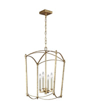 Feiss Thayer 4 Light 16-in Wide Taper Candle Pendant