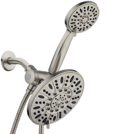 AquaDance High-Pressure 48-Setting Shower Head Combo with Extra-long 6 Foot Hose