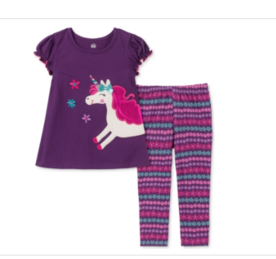 Kids Headquarters Little Girls Tunic & Leggings