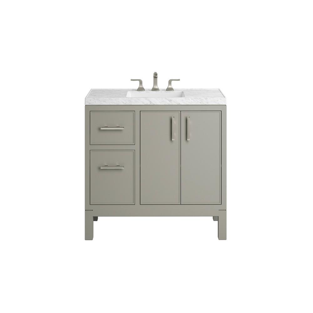 KOHLER Rubicon 36 in. W X 22 in. D X 35 in. H Single Sink Freestanding Vanity