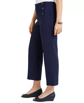 Charter Club Petite Cropped Sailor Pants, Size 4P