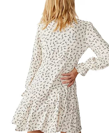 Cotton on Woven Pepa Long Sleeve Sexy Mini Dress