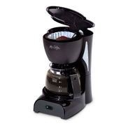 MR. COFFEE DR5-NP 4-Cup Drip Coffeemaker - Black