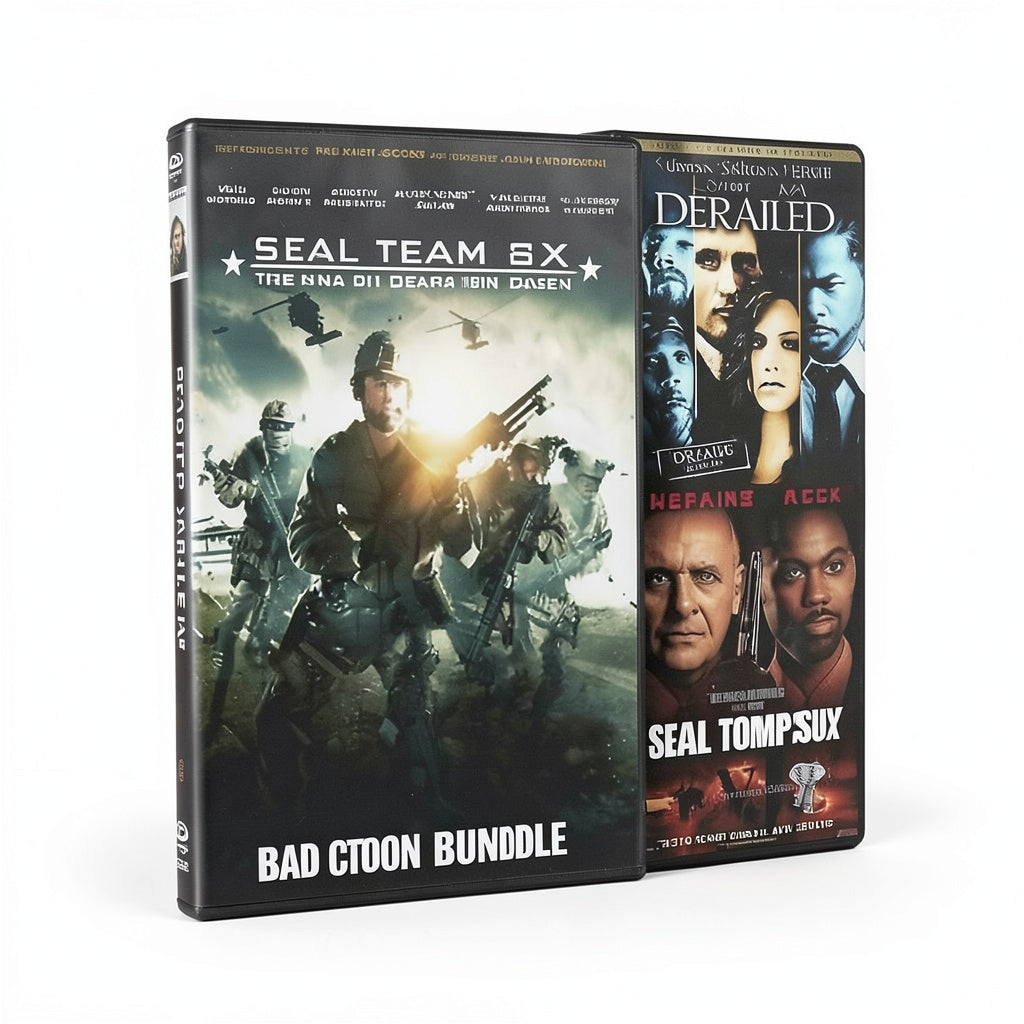 DVD Action Bundle: Bad Company, Seal Team Six, Derailed