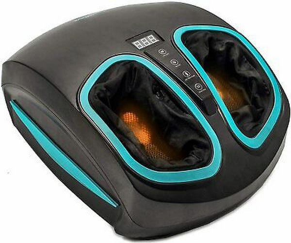 Shiatsu Foot Massager Machine with Heat - Electric Deep Kneading Massage Air