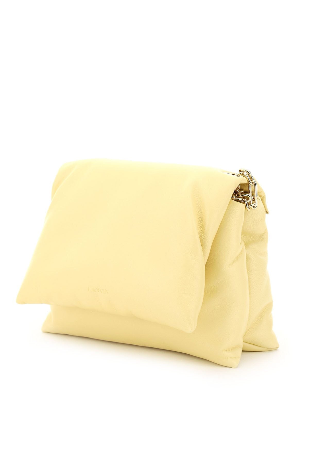 Lanvin Paris Sugar Medium Crossbody Bag, Butter