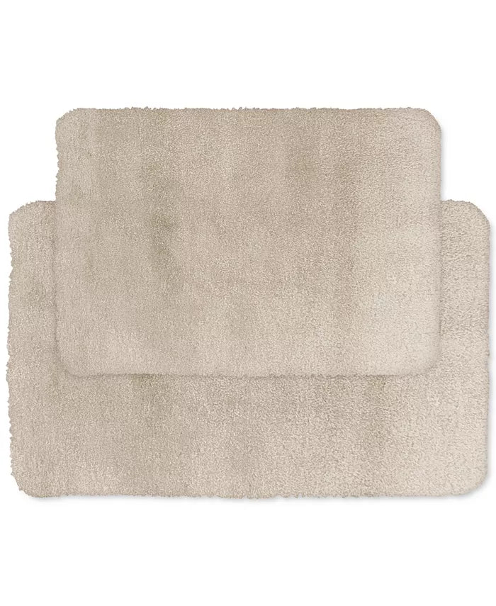 Villa Luxe 2-Pc. Faux-Fur Memory Foam Bath Rug Set