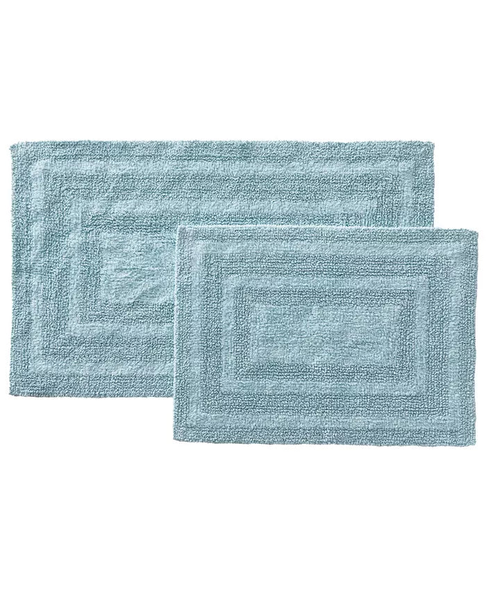 Eddie Bauer Logan Tufted Cotton Bath Rug Set, Pack of 2