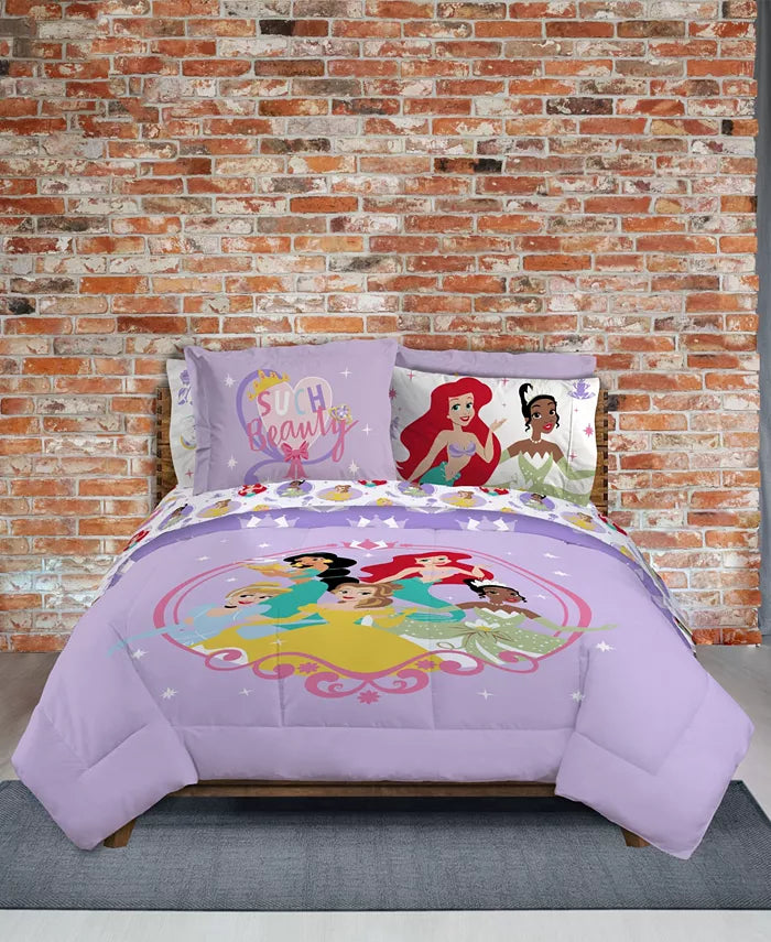 Disney Princesses 8-Pc. Reversible Full Comforter Set, Full size