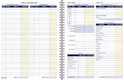 Adams® Weekly Bookkeeping Book, 8 1/2 X 11, Blue