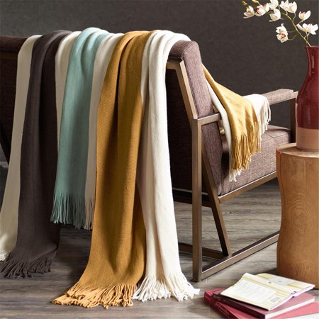 Carson Carrington Ventspils Faux Cashmere Throw