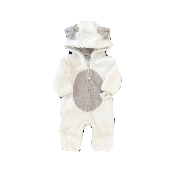 Carter's Baby Boys and Girls Hooded Faux-Sherpa Jumpsuit, Size 3months