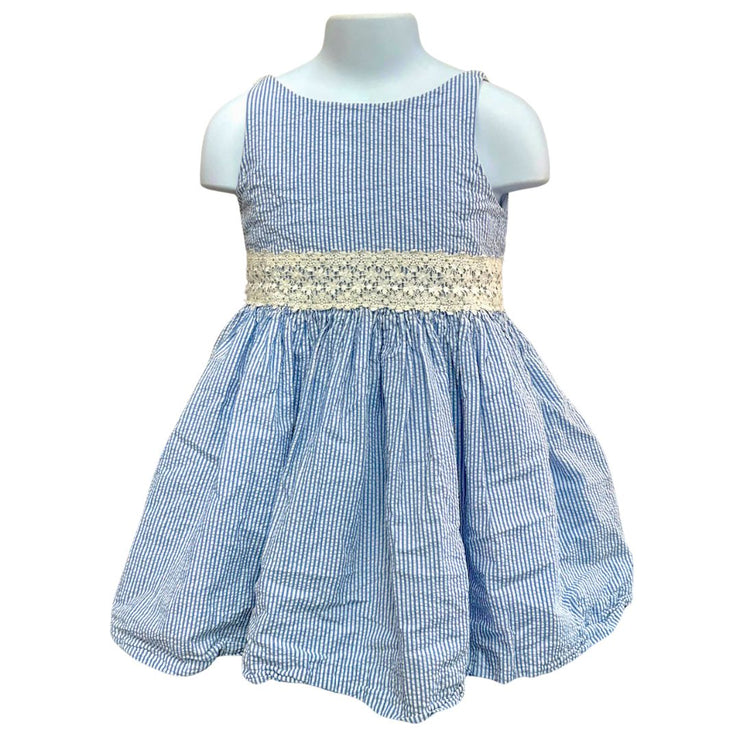 Ralph Lauren Kids striped cotton dress, Size 6X