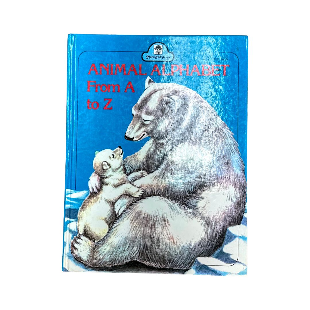 Animal Alphabet From A-Z A to Z – Illustrated by Adele Weber – Framable Nursery