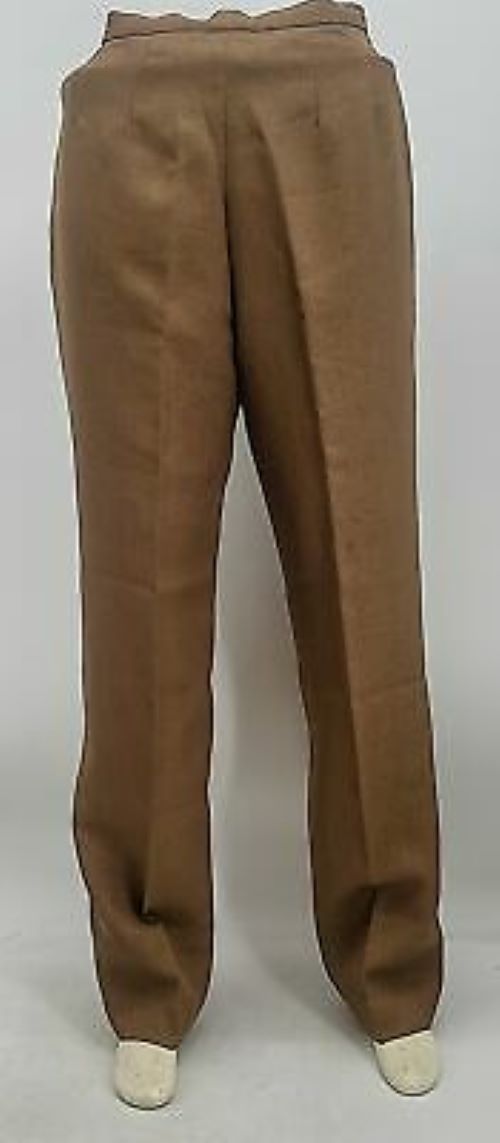 Kasper Asl Dress Ladies Straight Trousers,Brown Size 6