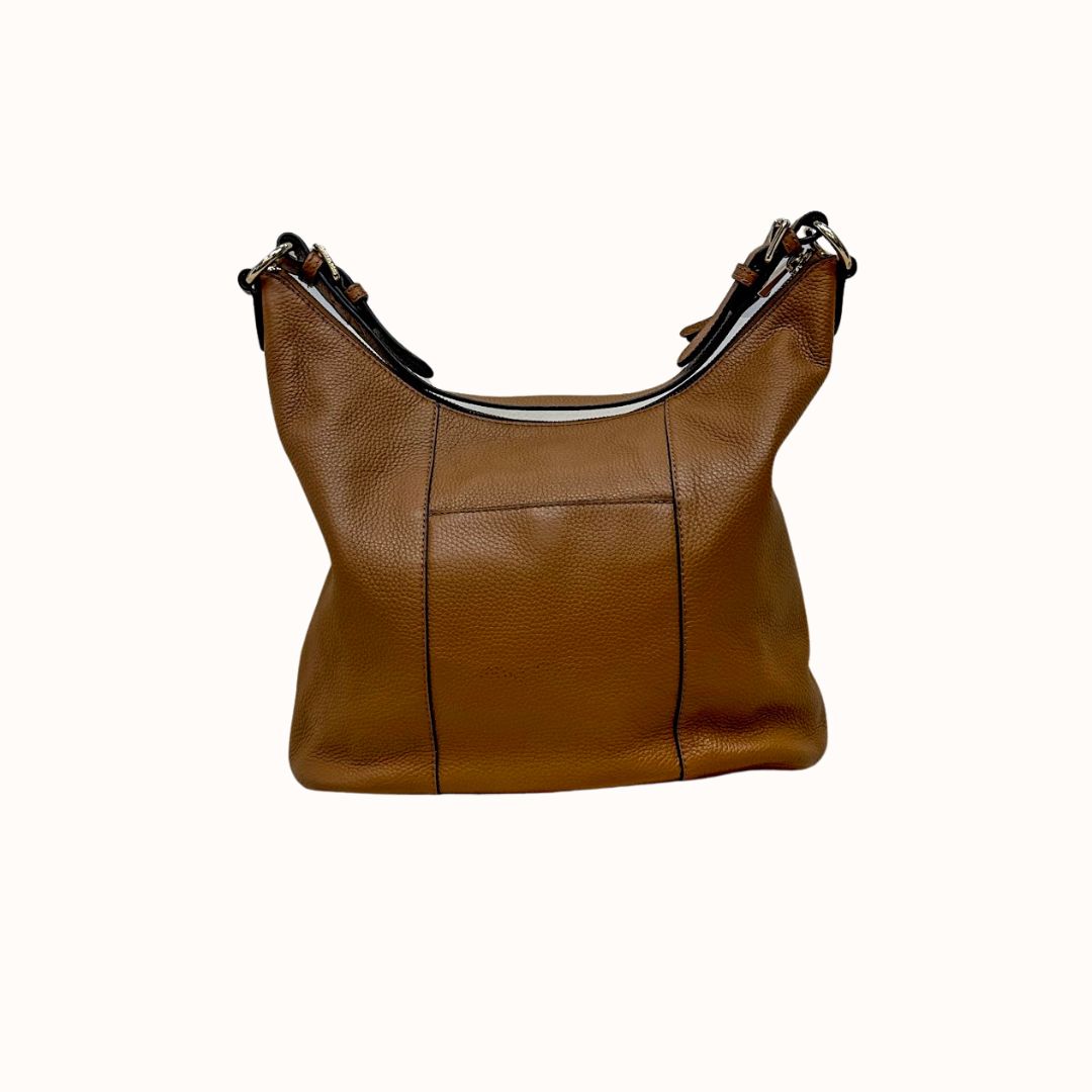 Michael Kors Brown Leather Shoulder Tote