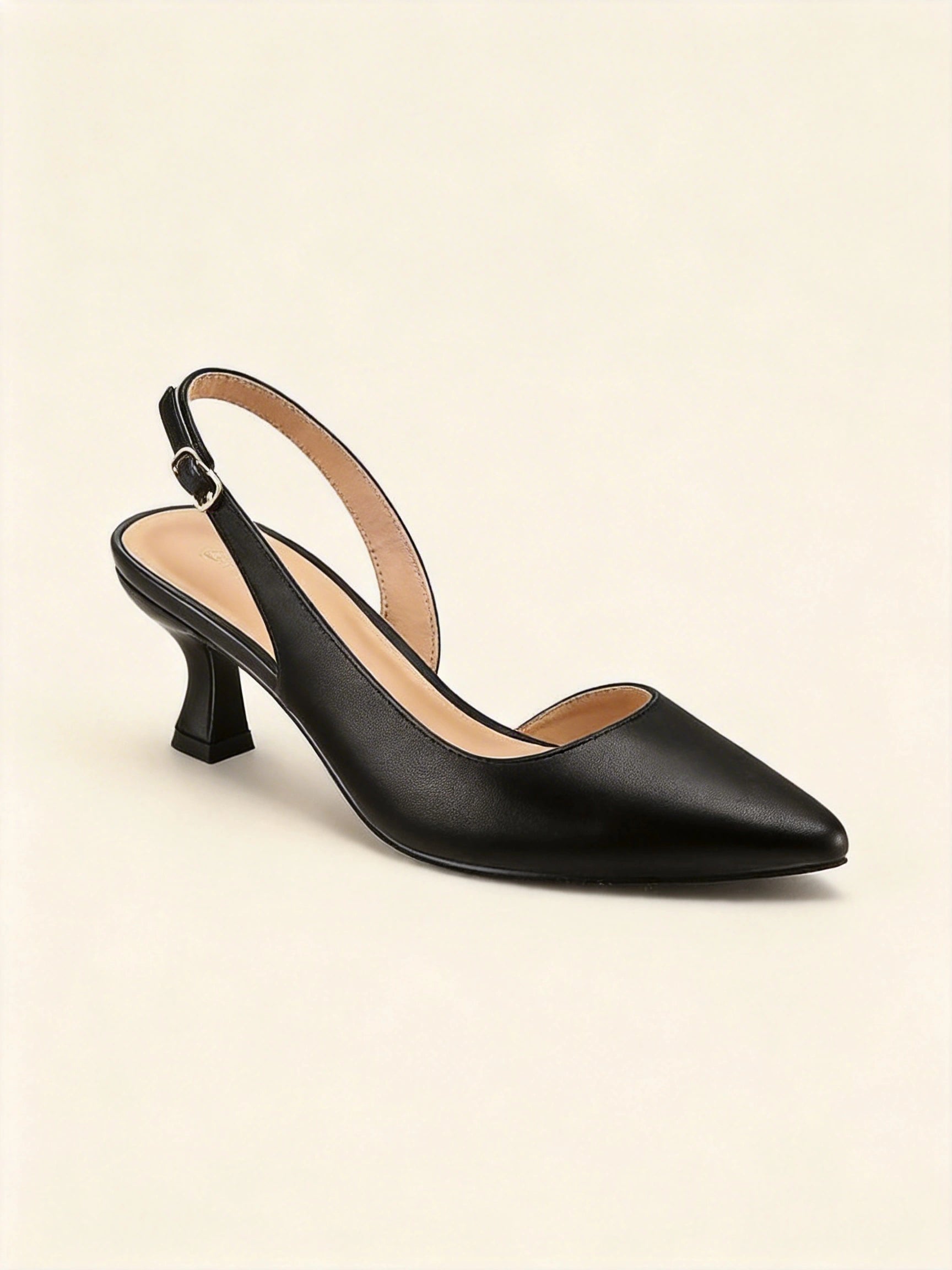 Mysoft Womens Pumps Slingback Kitten Heels