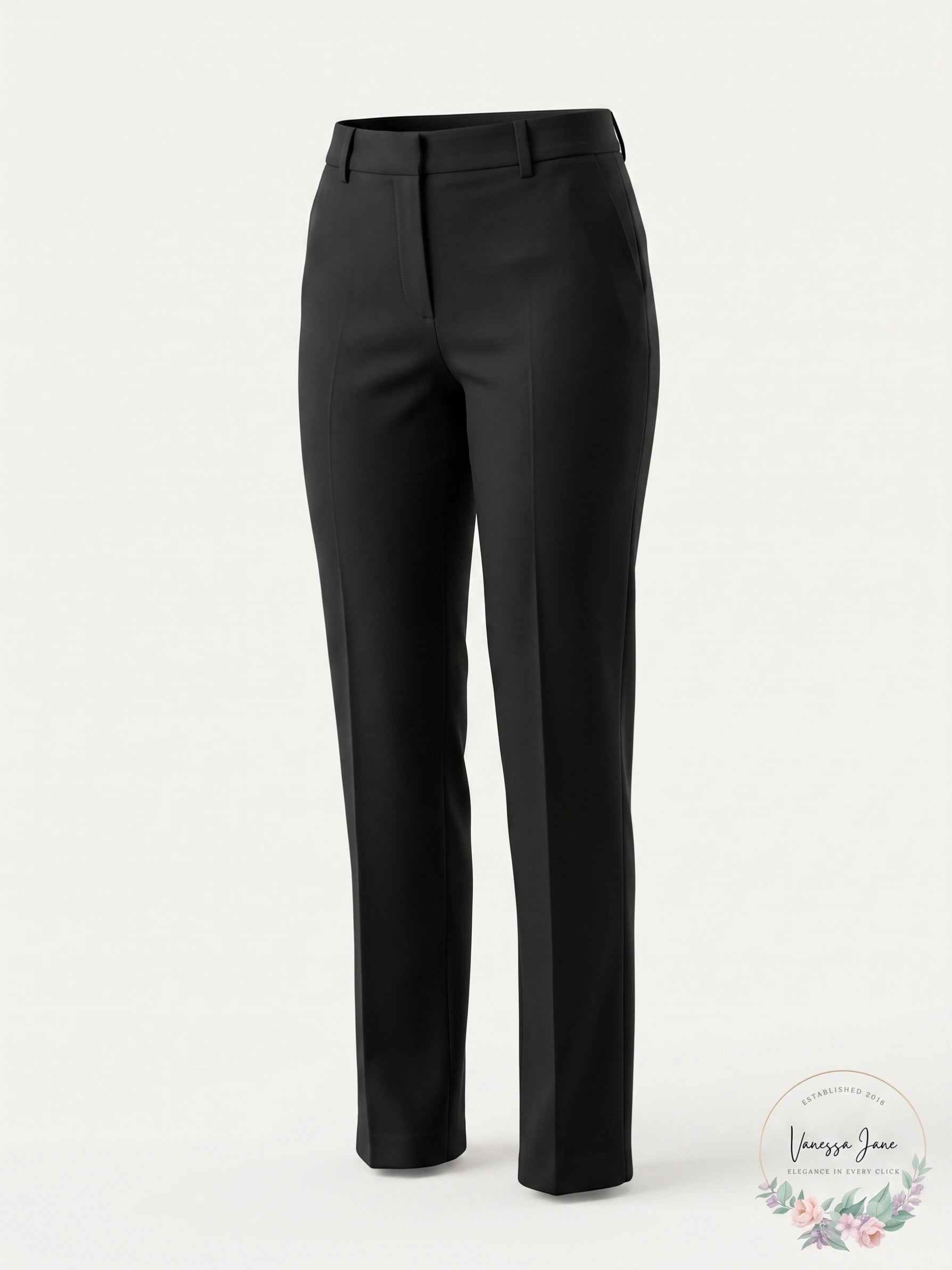 Tommy Hilfiger Womens Sutton Boot-Leg Trousers -Size 8