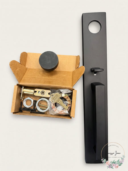 Baldwin Estate Minneapolis Single Cylinder Exterior Entry Handle
