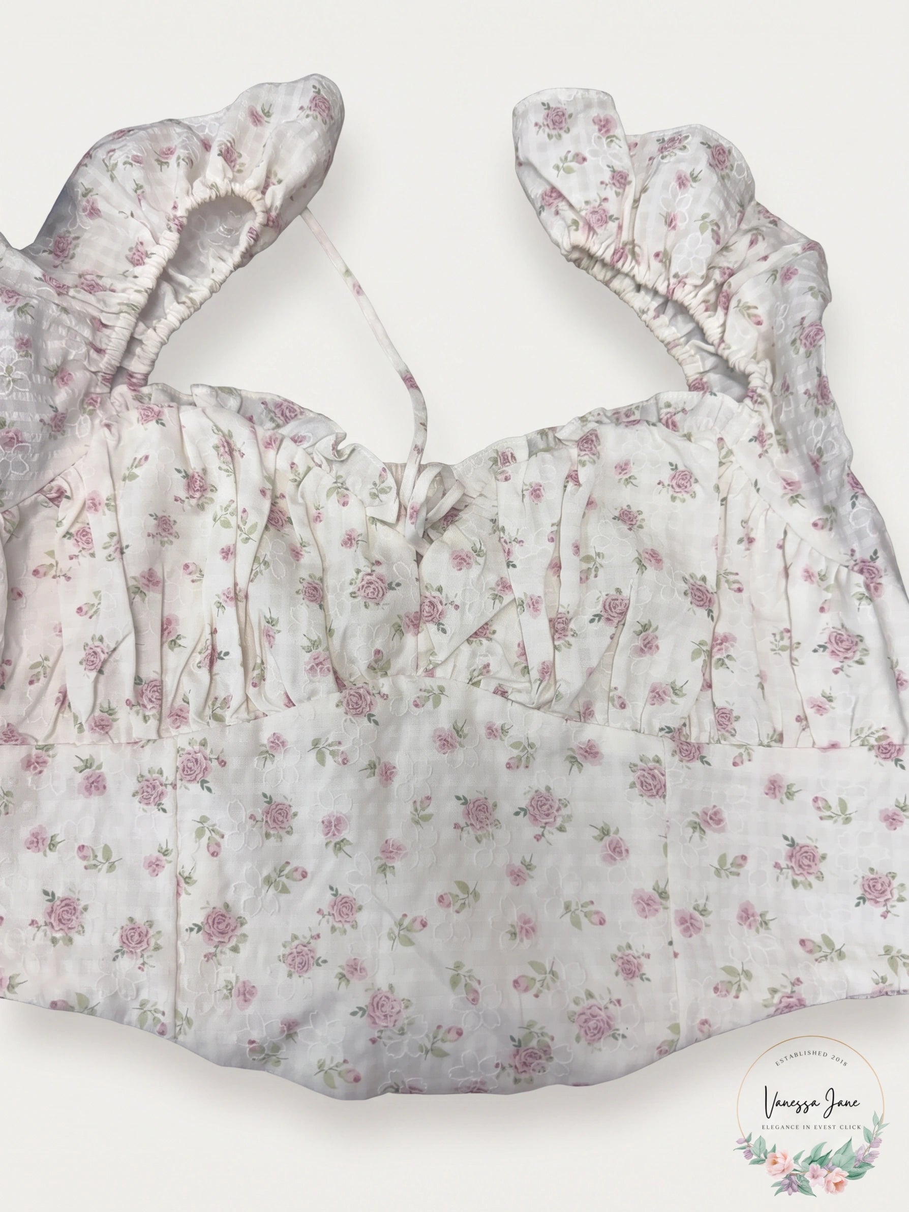 Altard State Pattie Floral Corset Top, Size XL