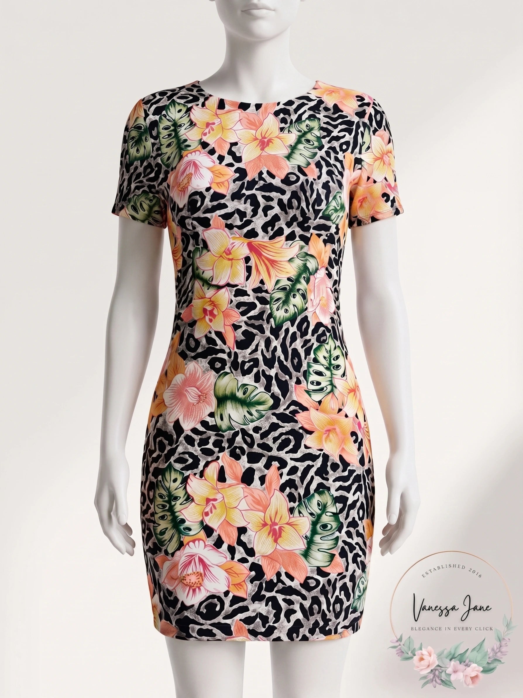 Vintage Caroline Wells Women’s Silk Dress, Petite Size 14