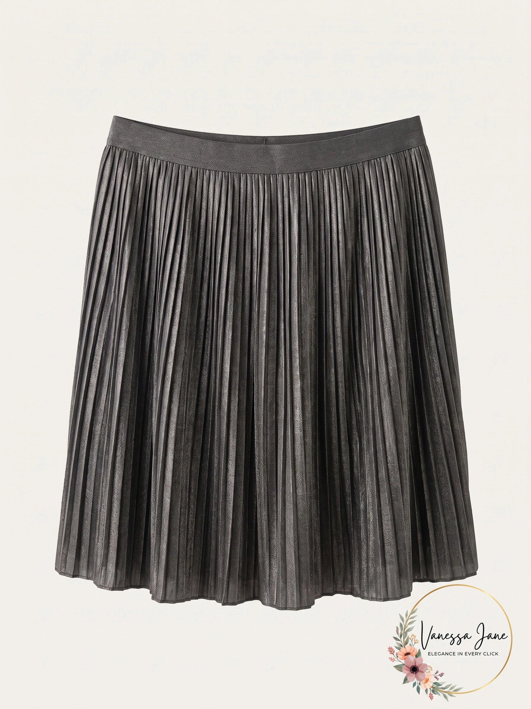 Old Navy Girls’Pleated Velour Pull-On Skirt, Size XL