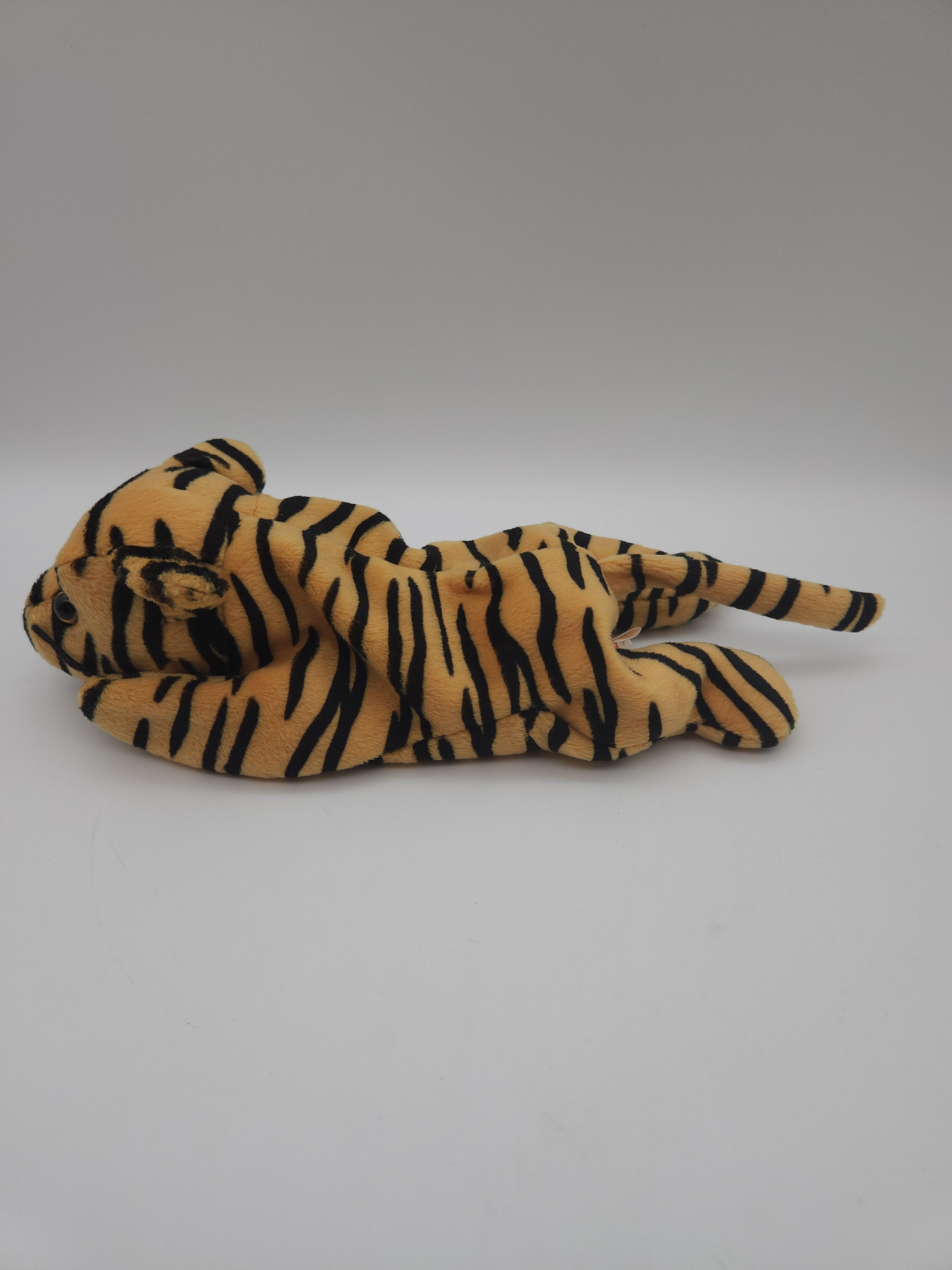 TY Beanie Babies Baby STRIPES the BENGAL TIGER Cat PVC Pellets RETIRED Vintage