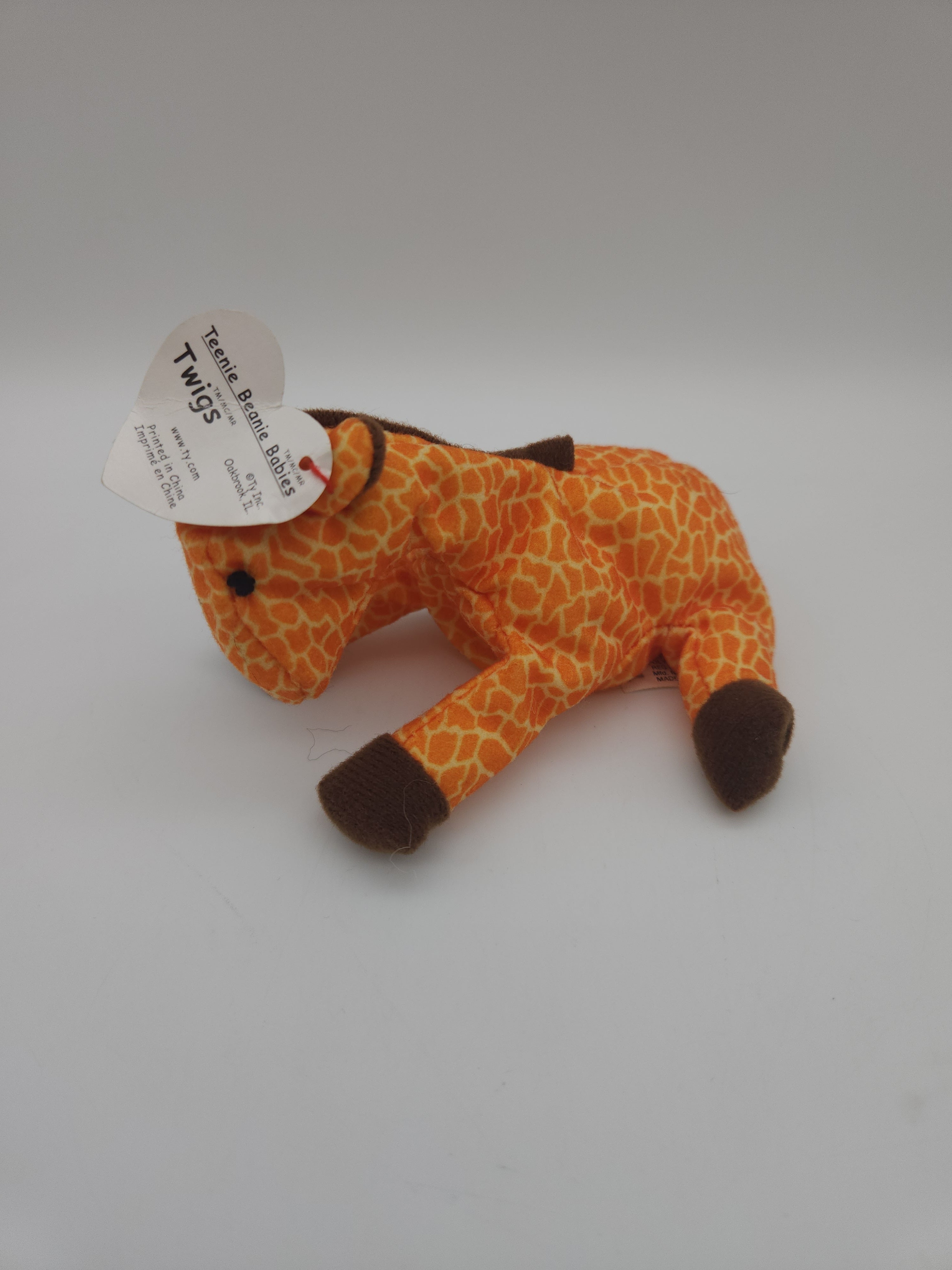 Vintage 1998 Ty Beanie Baby Babies McDonalds Twigs Giraffe