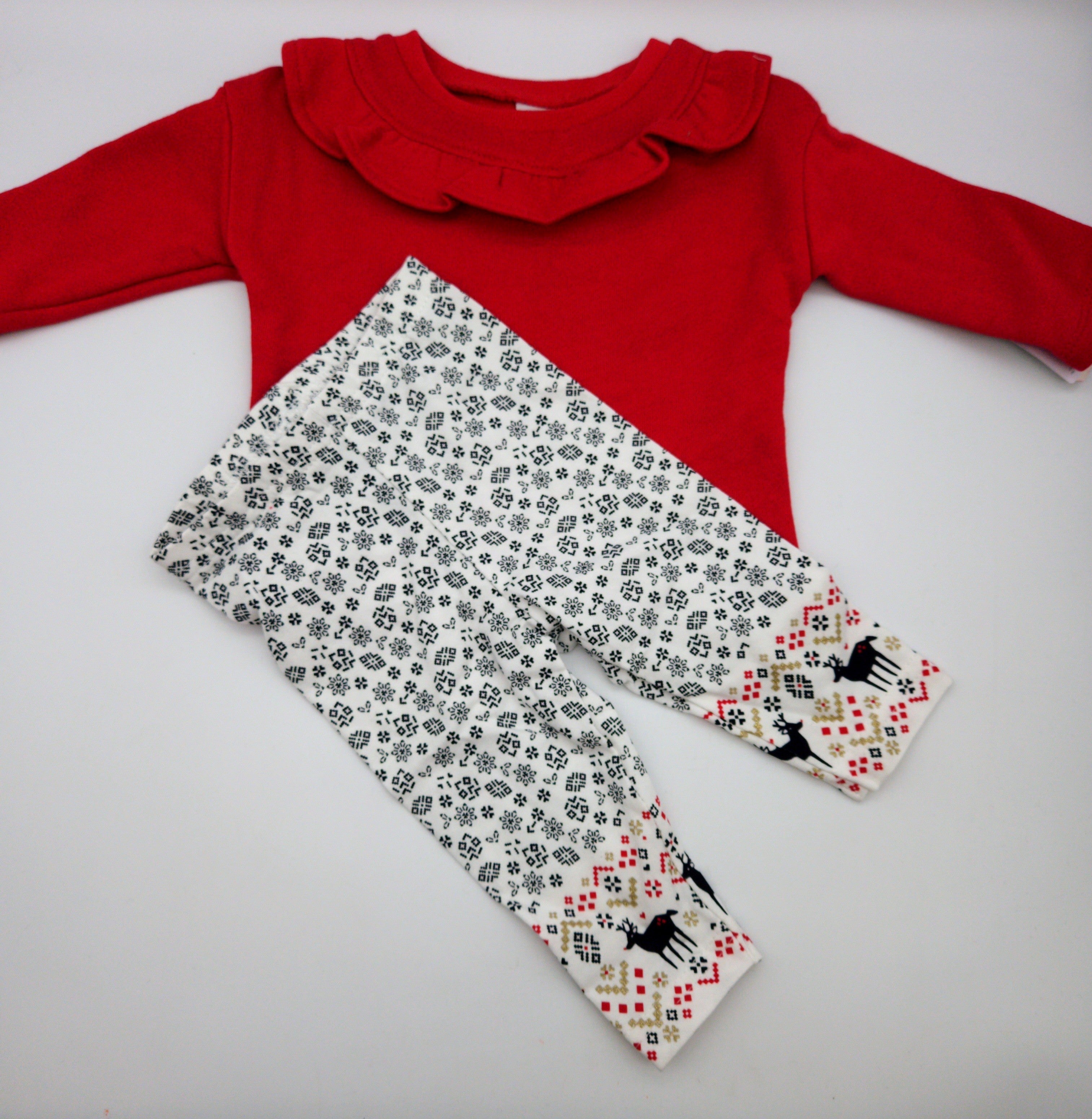 Carter's Baby Girls Top and Printed Leggings