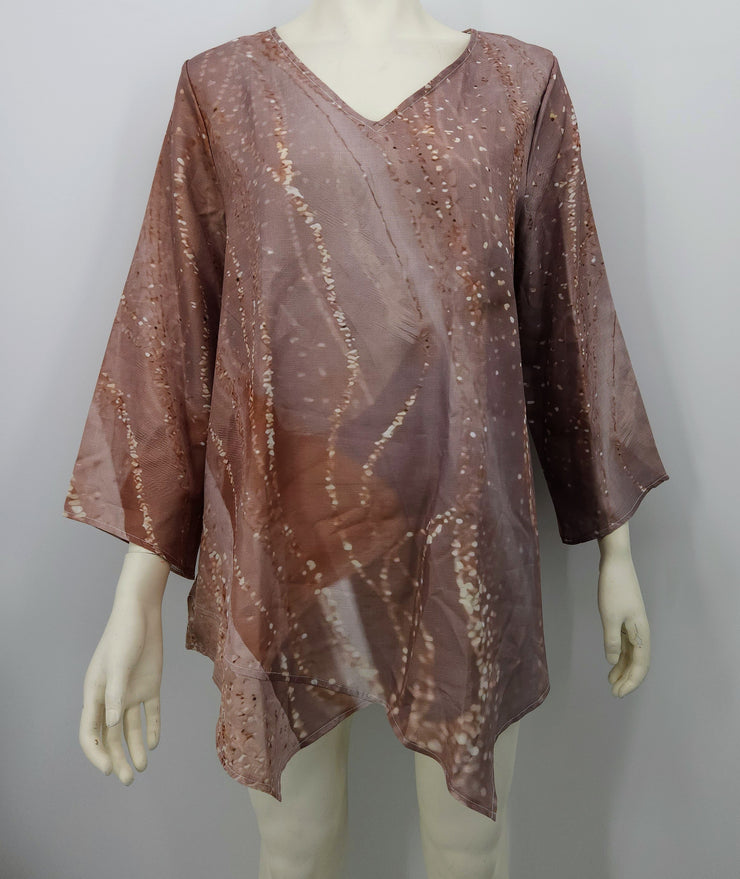 Unbranded Womens Spotted Tunic, Size XL