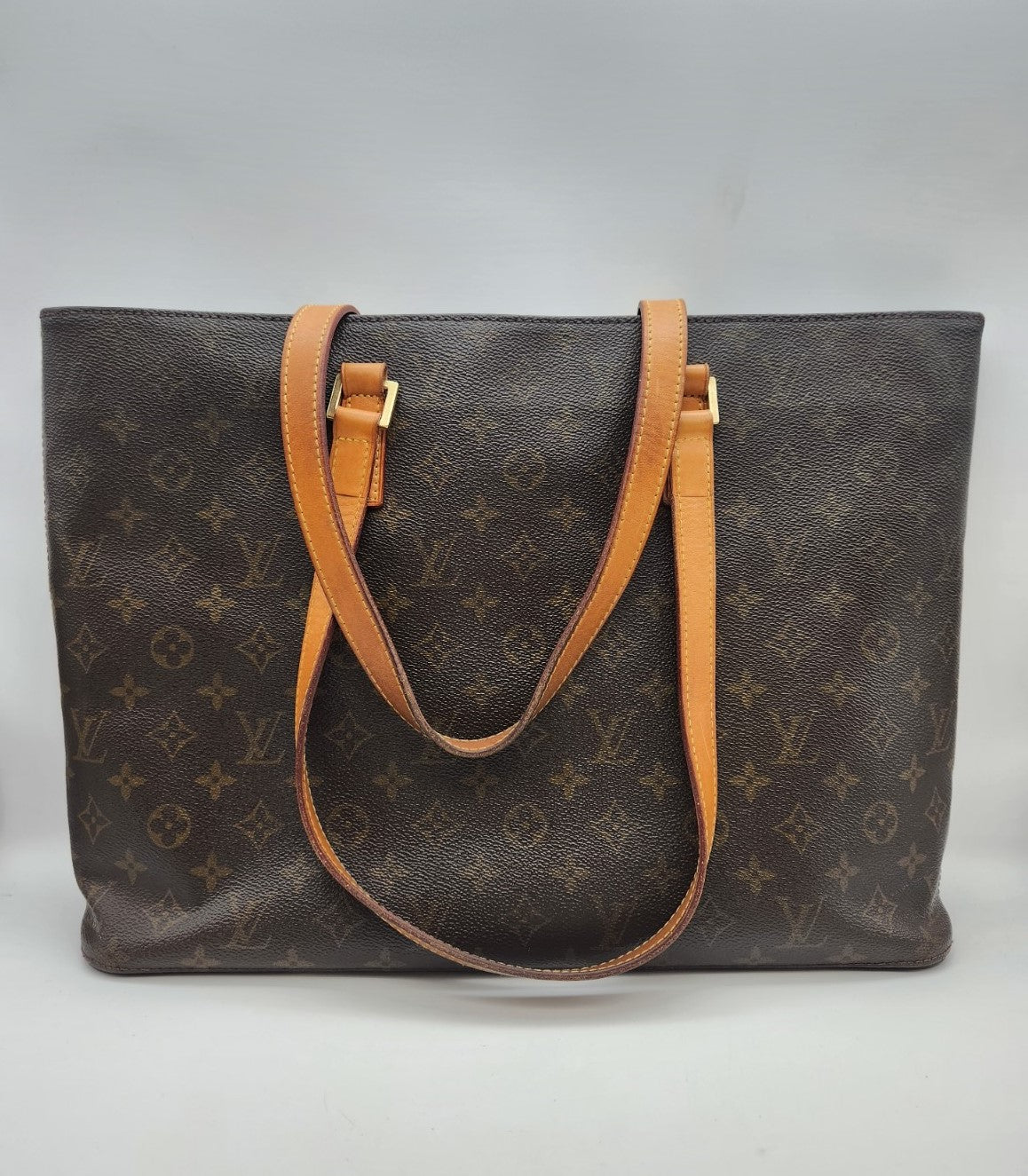 Louis Vuitton Luco Monogram Tote Shoulder Bag, SR1909