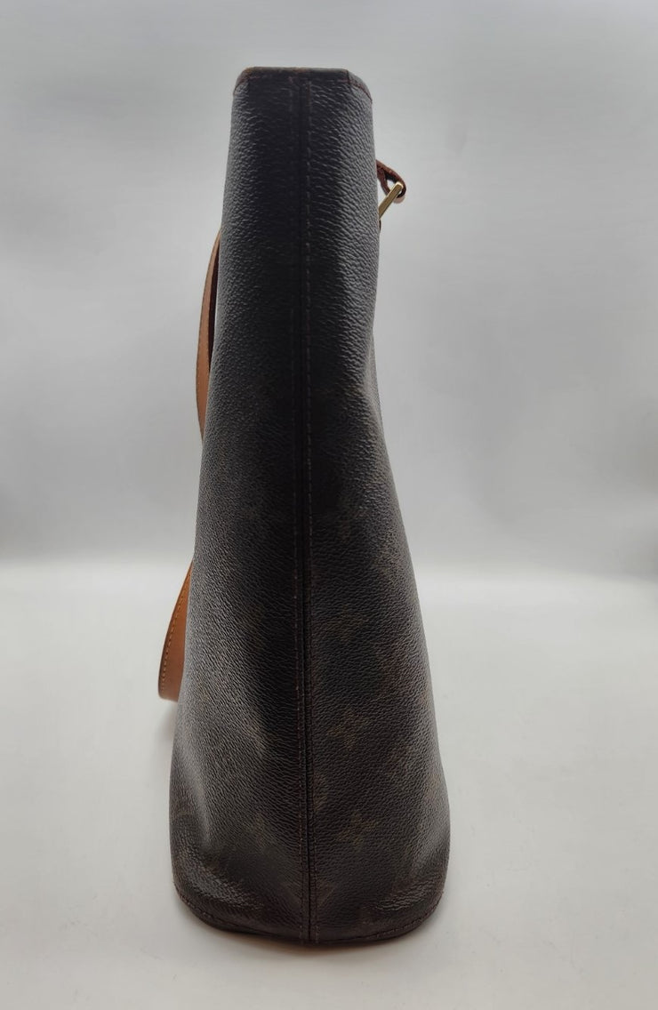 Louis Vuitton Luco Monogram Tote Shoulder Bag, SR1909 – Vanessa Jane
