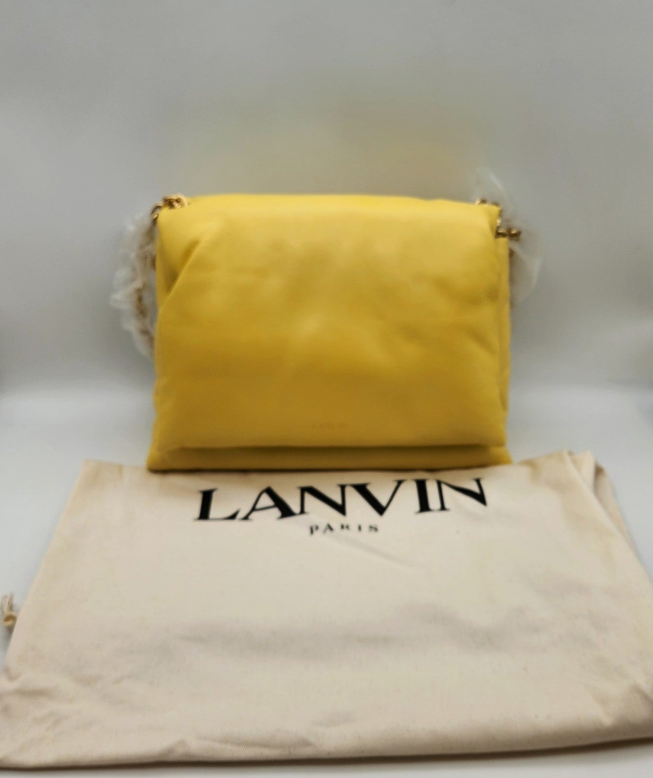 Lanvin Paris Sugar Medium Crossbody Bag, Butter