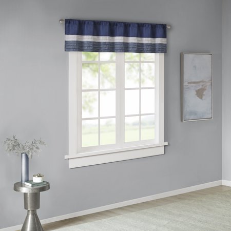 Madison Park Infinity Polyoni Pintuck Window Valance