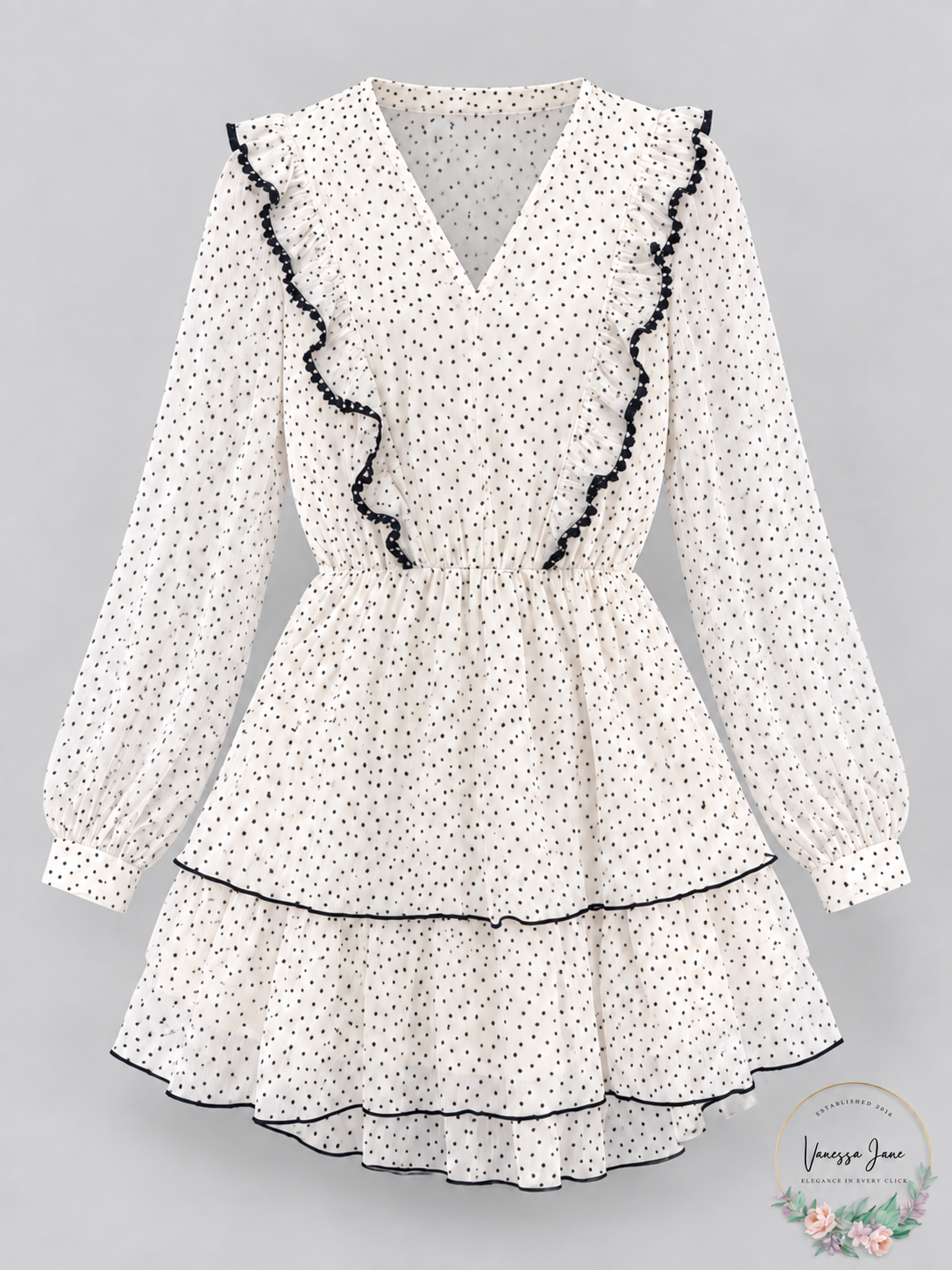 Zara Womens Polka Dot Mini Dress, Size XS