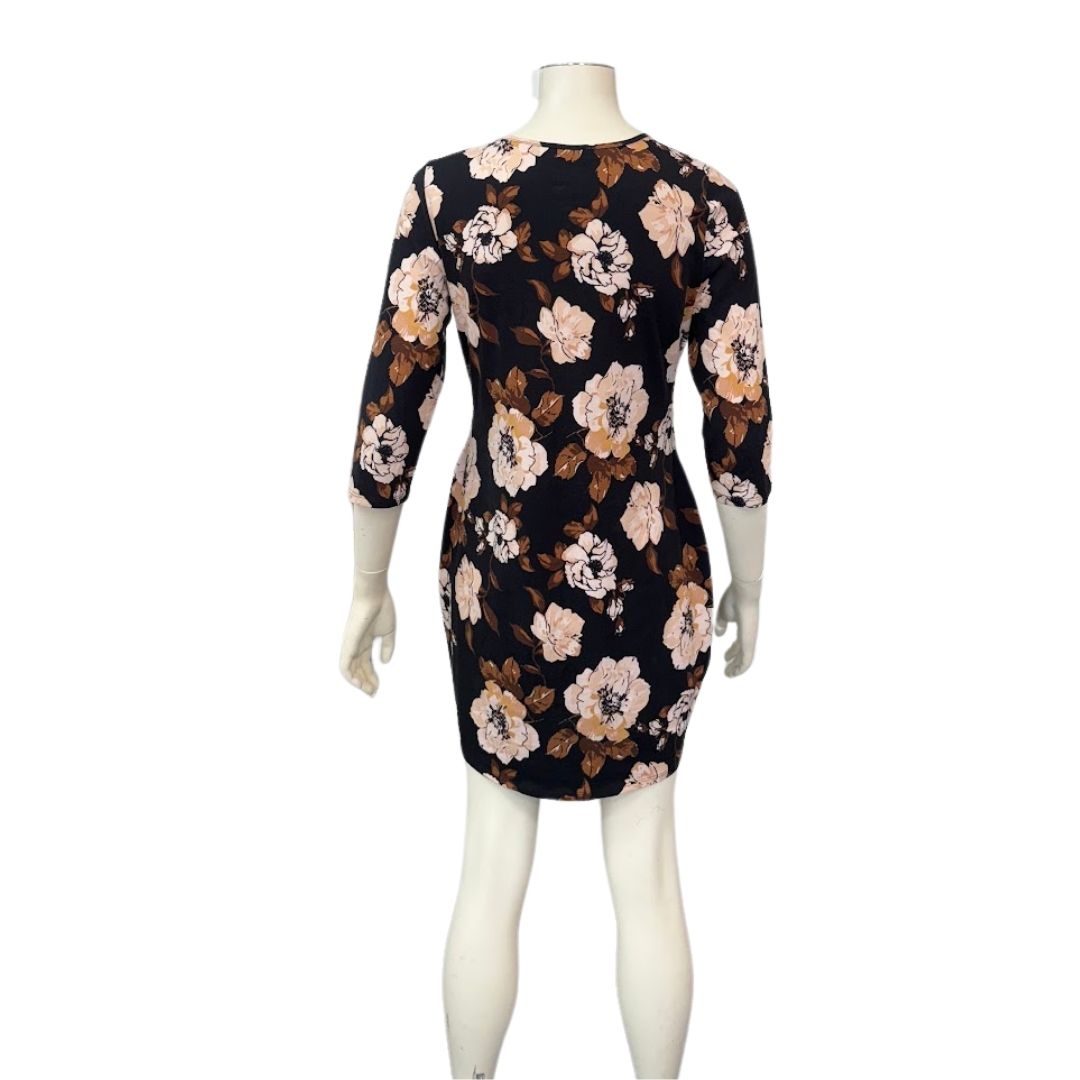 Venus Casual Detail-floral Dress-Size-M