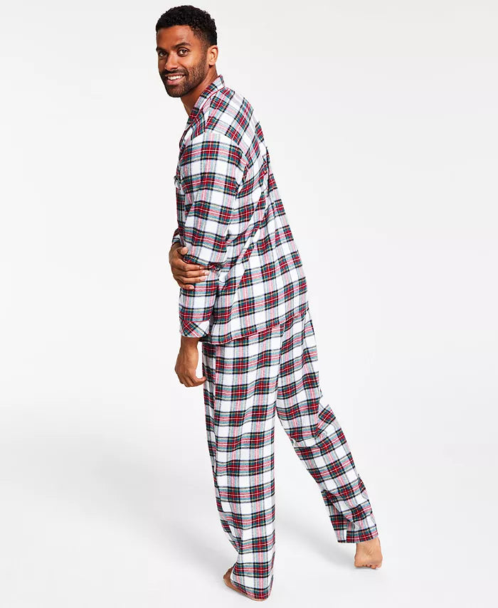 Family Pajamas Matching Mens Stewart Plaid Family Pajama Set