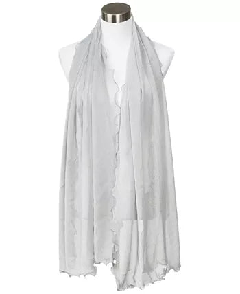 I.n.c. International Concepts Ruffle-Edge Metallic Evening Wrap