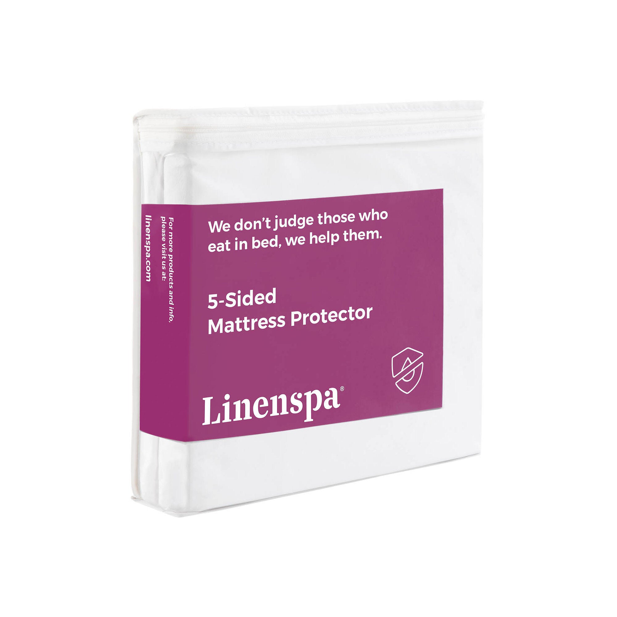 Linenspa Five Sided Waterproof Mattress Protector, Twin