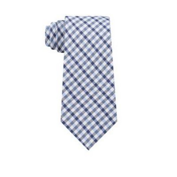 Tommy Hilfiger Mens Silk Plaid Neck Tie