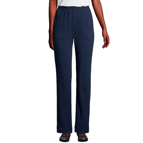 Lands End Womens Sport Knit High Waist Pants,