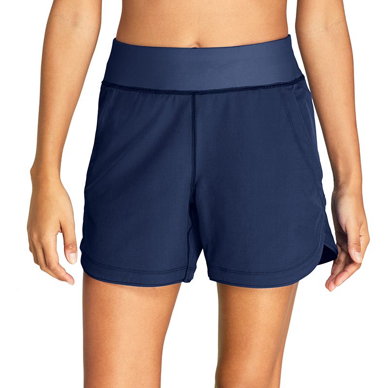 Lands End 5 Quick Dry Swim Shorts with Panty