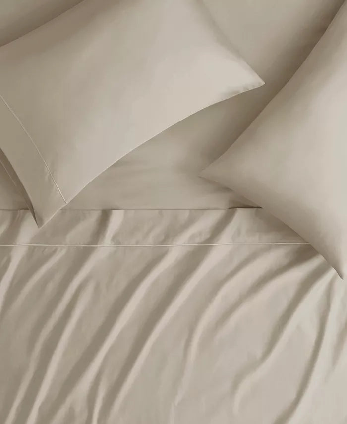 Madison Park 600 Thread Count Pima Cotton Sateen 7-pc Sheet Set, Split King