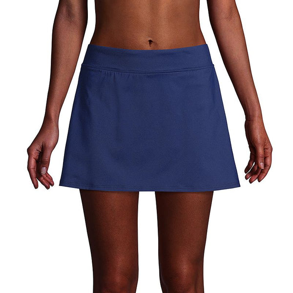 Lands End Chlorine Resistant Tummy Control Swim Skirt