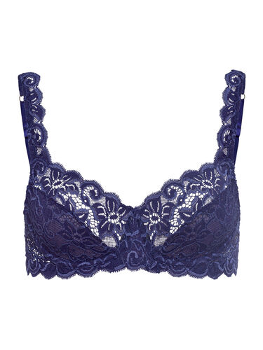 Hanro Luxury Moments Lace Unlined Underwire Bra, Size 34B