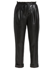 Alice and Olivia Liliana Faux Leather Paperbag Pants