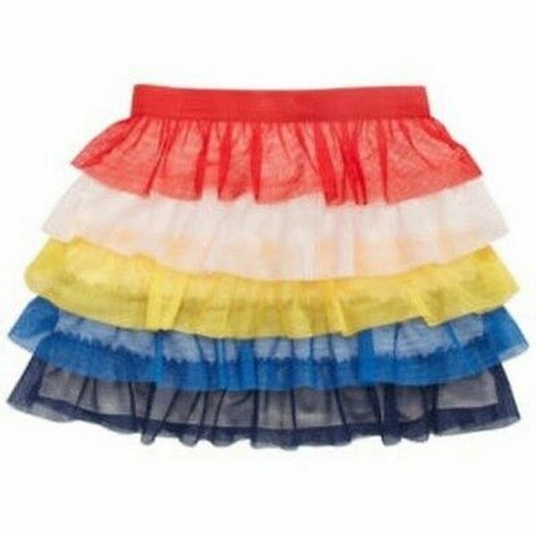 Epic Threads Toddler Girls Tiered Skirt, Size 4T