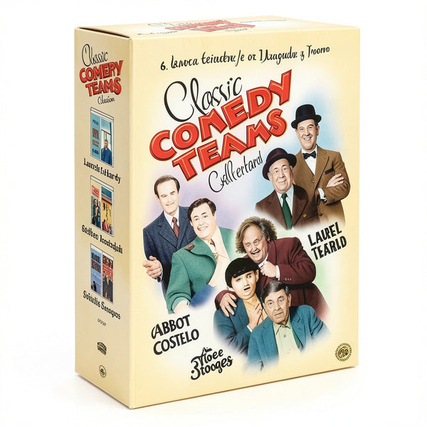 Classic Comedy Teams Collection Laurel Hardy, Abbott Costello, 3 Stooges