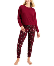 Jenni Long Sleeve Waffle Pajama Top, Size XL