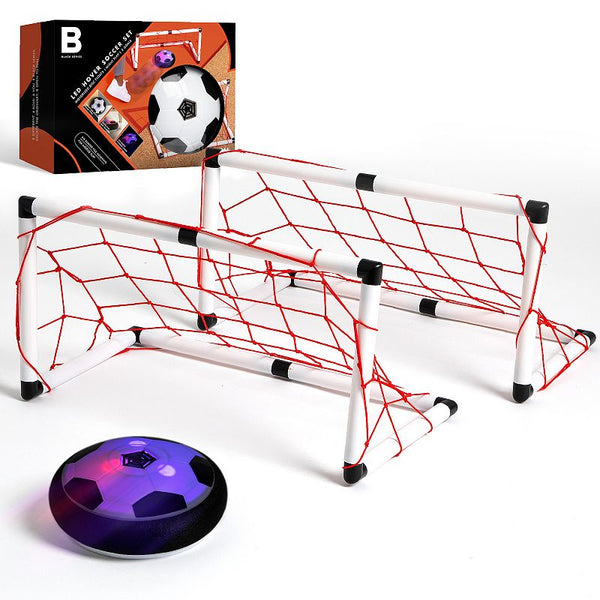 The Black Series Game Hover LED Air Soccer Ball Set with 2 Goals, One Size